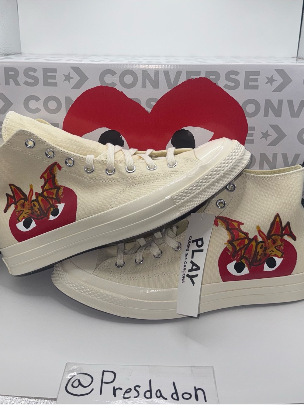 FUTURE X Comme des Garçons PLAY Chuck 70 High Top 150205C